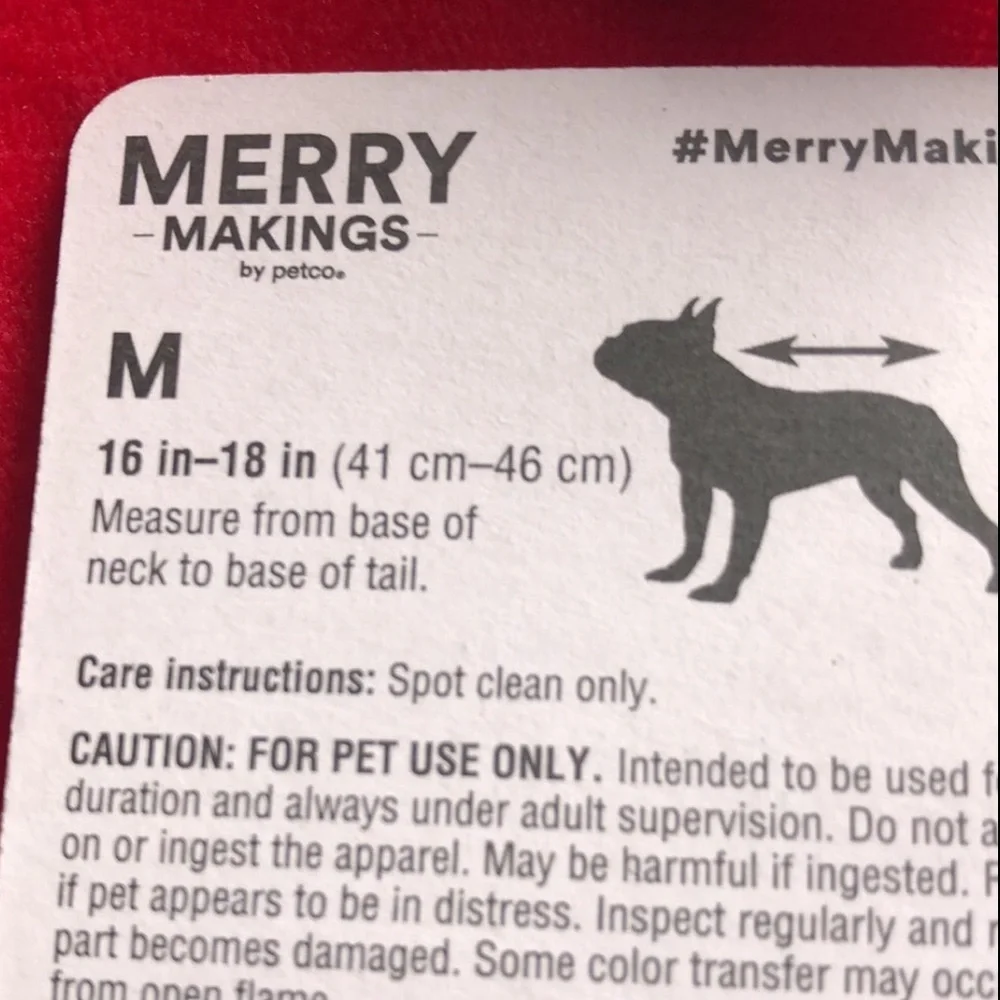 NWT Mrs. Santa Claus Dog Dress Costume M